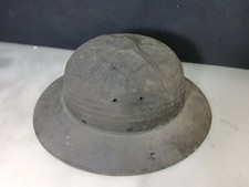 Vintage Pith Safari Jungle Helmet Explorer Hard Hat Military Quality