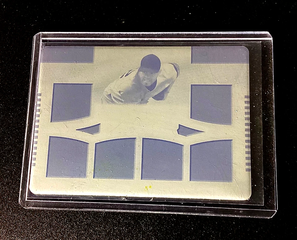 Mariano Rivera 1/1 Hoja Juego Usado Placa de Impresión 2020 Béisbol 1 de 1 Yankees #1 Foto 3 de 4