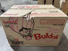 Buldak Noodles (Box) One Case 40 Servings  Cream Carbonara