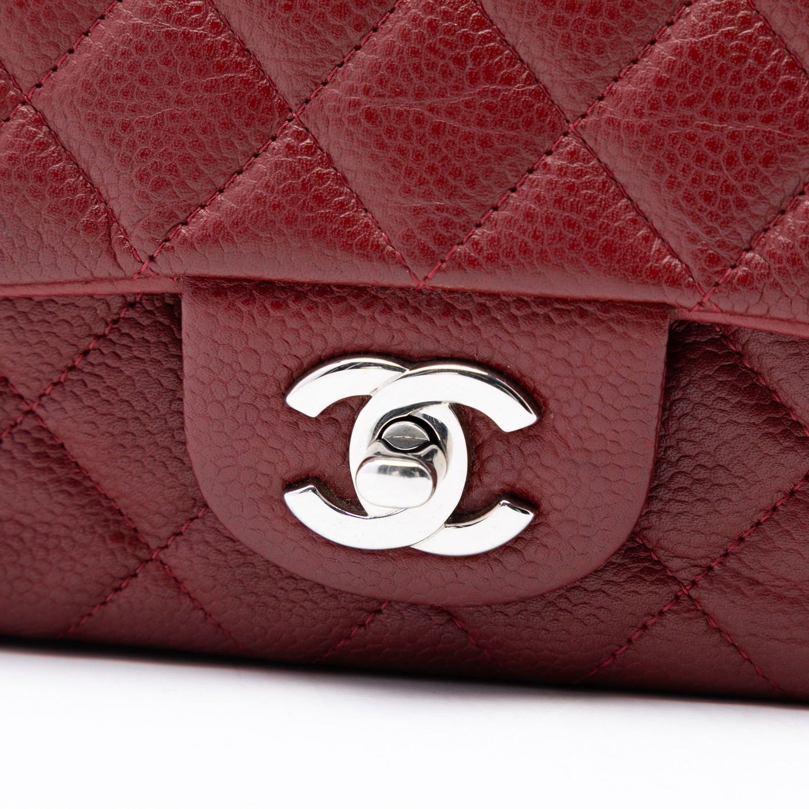 Authenticated Chanel Mini Rectangular Classic Cav… - image 5