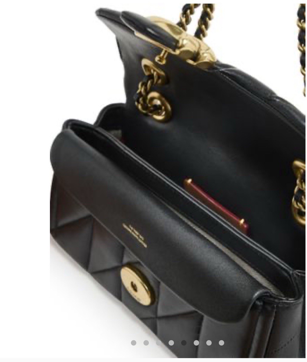 Coach Women's Tabby Shoulder Bag 20 With Pillow Quilting /Black (with Defects) image 2