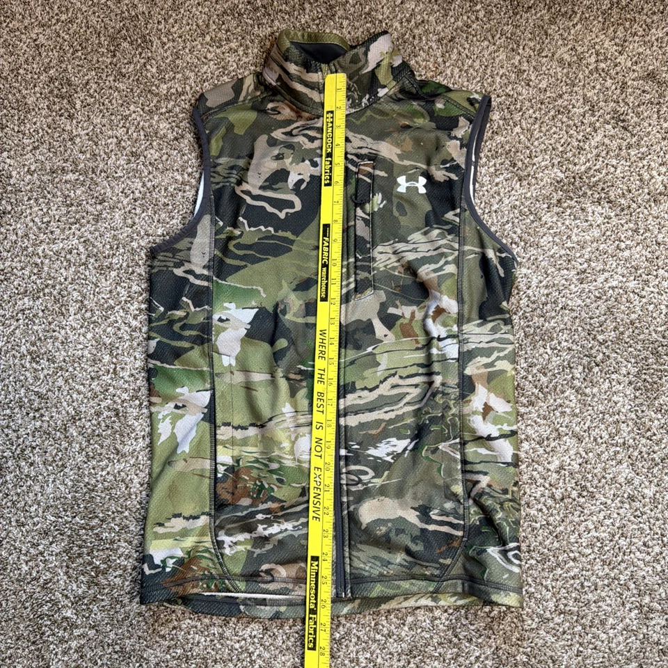Under Armour  Men’s Cold Gear Camo Vest Size Medium 1316864 UA - Image 3 of 4