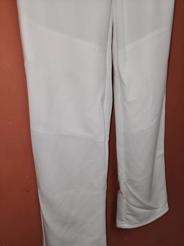 Pantalones de béisbol/softbol Adidas Youth Icon Pro OHP en blanco talla pequeña precio de venta sugerido por el fabricante $40 Foto 3 de 4