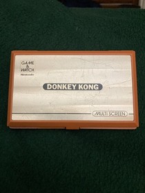 Nintendo Game And Watch Donkey Kong DK-52 Multi Screen Working Used 1982 Japan