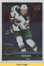 2017-18 Upper Deck Silver Foil Jonas Brodin #97 READ 0ac3