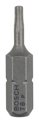 Bosch Zubehör Schrauberbit Extra-Hart - T8 x 25 mm - 3er-Pack - 2607001601