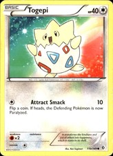 Togepi 110/149 Common - Pokemon Boundaries Crossed 2012 MP