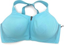 Victoria's Secret VSX Knockout Front Close Underwire Sports Bra Arctic Blue NWT