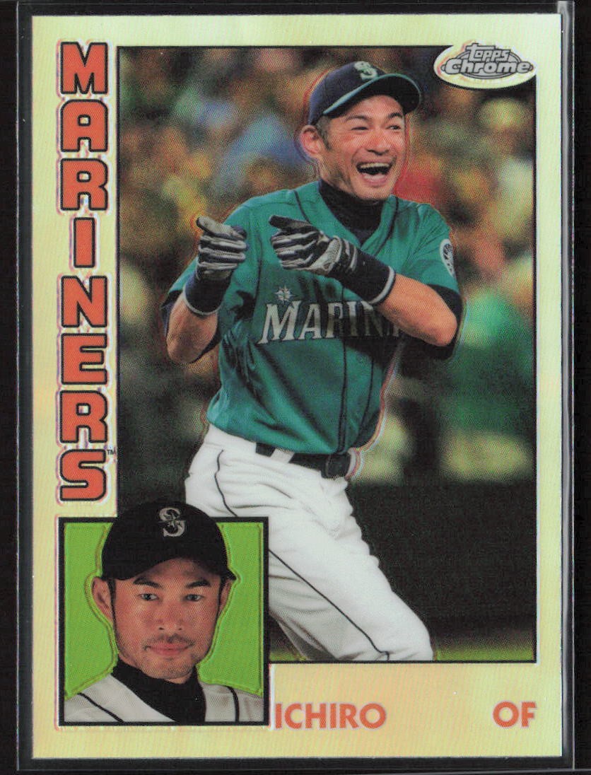 2019 Topps Chrome #84TC-14 Ichiro 1984 Topps Baseball 35th Anniversary
