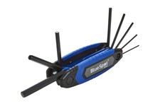 Blue Spot Tools Folding HEX ALLEN Key 8 Piece 1.5mm - 8mm Set