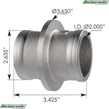 562.um90355 Egr Cooler Exhaust Connector Cummins Replaces 3689355 562.um90355 Egr Cooler Exhaust Connector Cummins Replaces 3689355