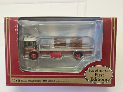 EFE Albion 2 Achser Pritsche Harris & Miners Maßstab 1:76 Nutzfahrzeug OVP
