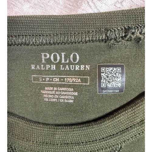 Polo Ralph Lauren Herren Double Knit Embossed Logo Crewneck Sweatshirt Grün S - Bild 5 von 10
