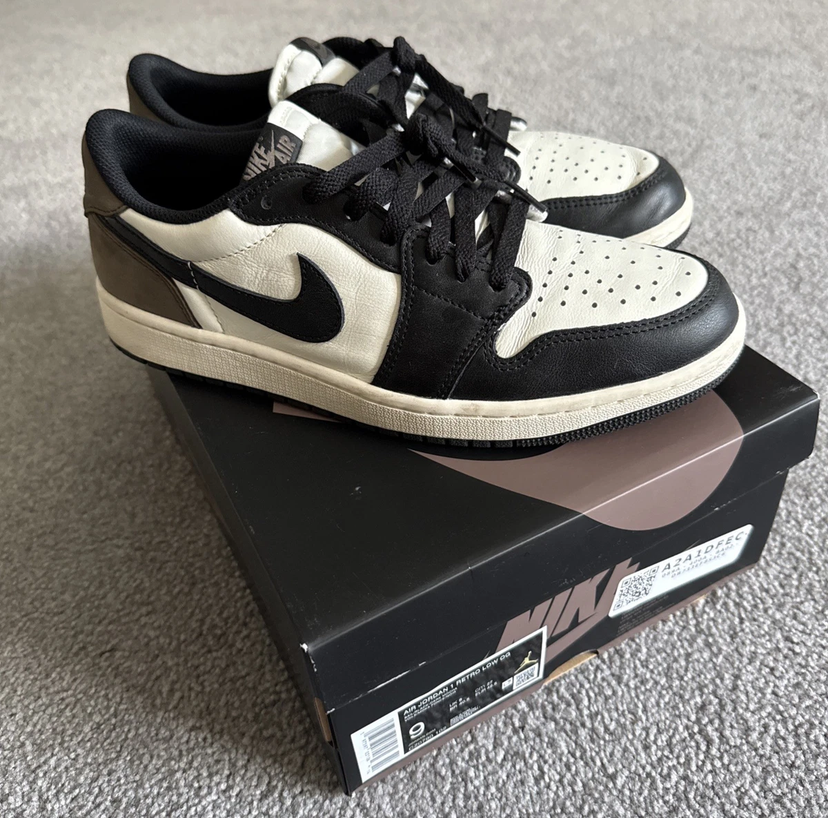 Las mejores ofertas en Jordan 1 Retro OG Low Mocha | eBay