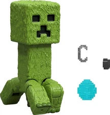 Mattel - Minecraft Movie 4'' Creeper Figure with Accessories [New Toy] Figure