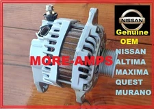 NISSAN GENUINE REMA ALTERNATOR ALTIMA MAXIMA MURANO QUEST 3.5L 11341 23100 9UA3B
