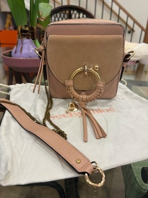 See By Chloe Beige Joan Leather Camera Bag