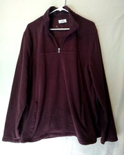 Men's XL Fleece Sweatshirt Pull Over Long Sleeve Shirt Men Top