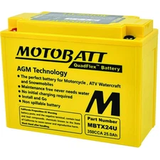 Motobatt Battery For Yamaha XV920 Virago 920cc 1982