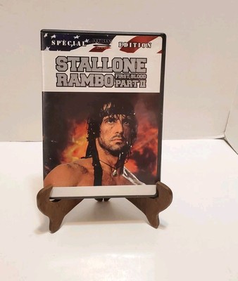 Rambo First Blood Part II DVD Special Edition Sylvester Stallone Wide Screen