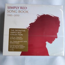 Simply Red : Song Book: 1985-2010 (2013) Used NM Condition 4 x CD Song Book