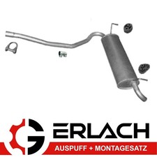 Endschalldämpfer für Fiat Panda 1.3 D Multijet 4x4 Auspuff 7988