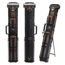 2x4 Pool Cue Case, Hard Pool Cue Case, Billiard Cue Case with Stand, Billiard...
