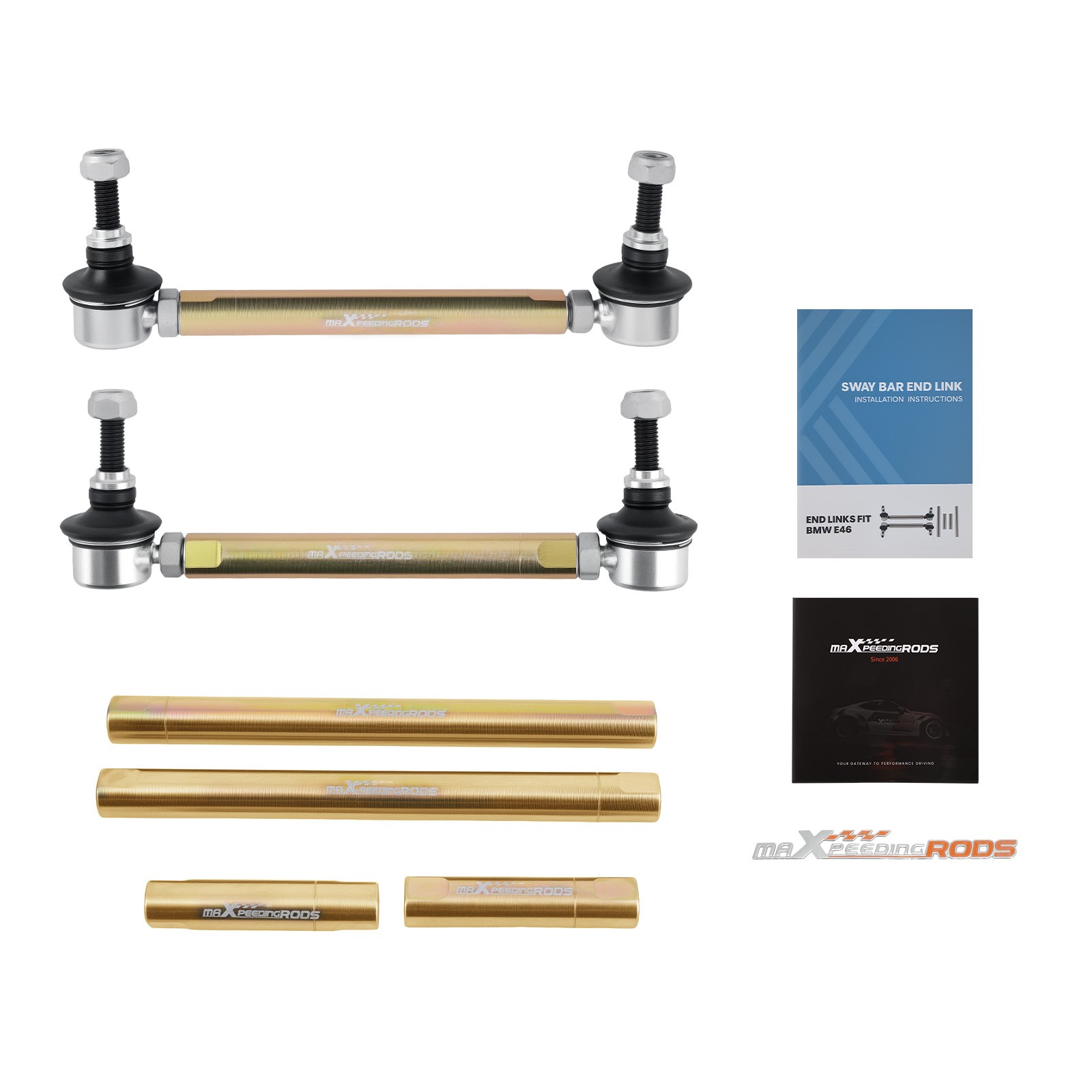 Biellettes de barre anti-roulis avant haute résistance pour BMW E36 E46 M3 E91 E92 de qualité OE