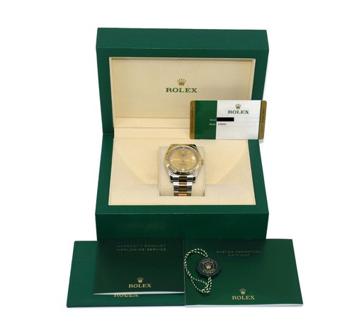 Rolex Datejust Diamant 18K / Acier Inoxydable Montre 116333 - Photo 6 sur 6