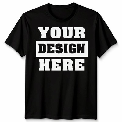 Individuell Personalisiert Ihr Design Hier Unisex T-Shirt Foto Text Logo Druck
