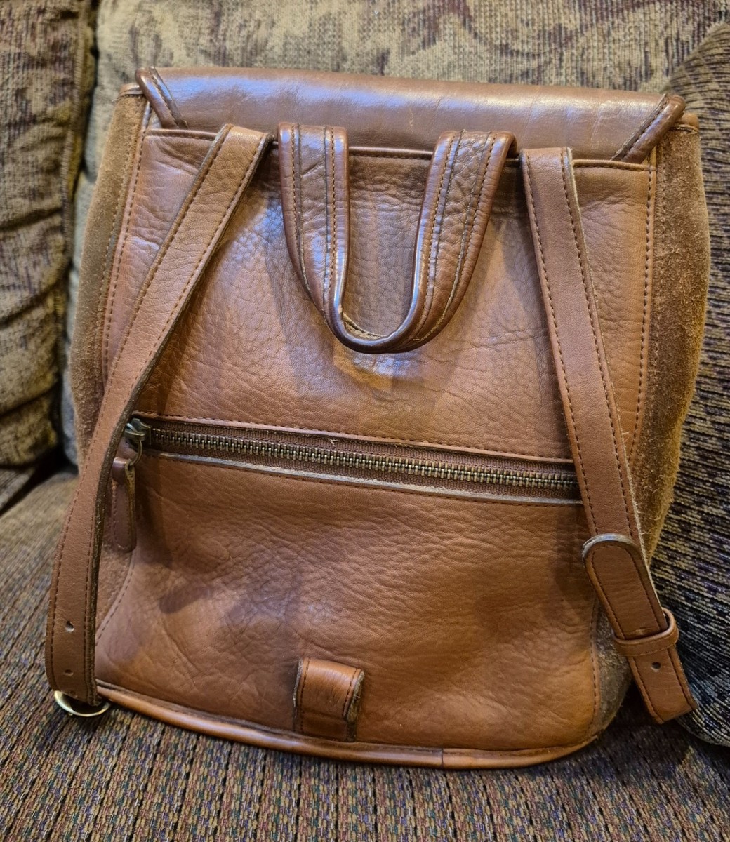 Vintage COACH #9016 Berkeley Convertible Backpack Russet Ruff Out