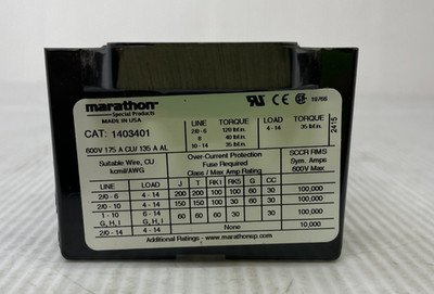 Marathon 1403401 Power Distribution Block