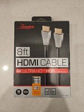 Rocketfish RF-HG08501 8ft. 4K In-Wall HDMI Cable - Black
