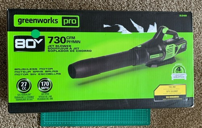 #ad #ad Greenworks 80V 730 CFM 170 MPH Brushless Axial Leaf Blower.Tool Only.New.3348 $135.00