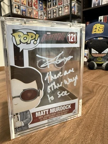 Funko Pop! Marvel Daredevil Matt Murdock #121 - Signed - Charlie Cox