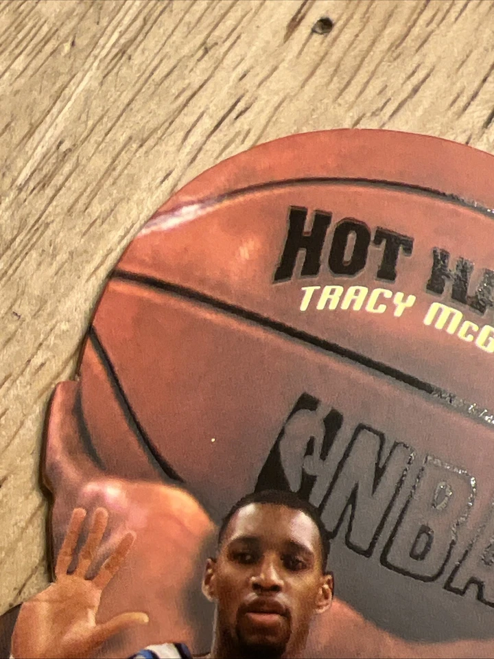 Tracy McGrady 2003 2004 Fleer Showcase Hot Hands Game-Worn Jersey Orlando Magic - Image 3 of 4