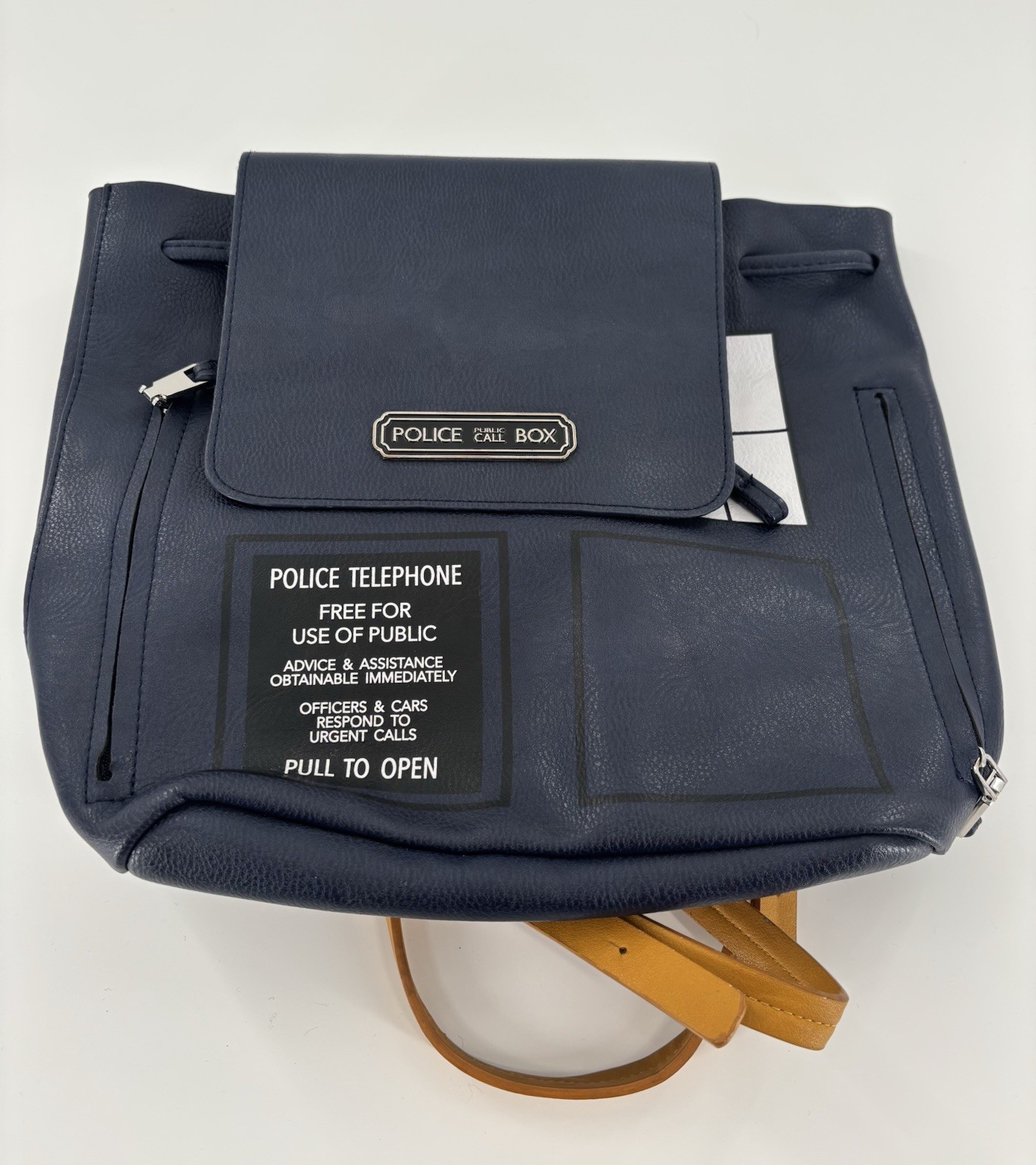 Doctor Who Blue Tardis Police Box Backpack BBC Officially Licensed image 8