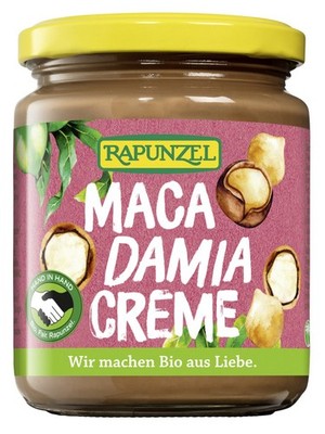 Rapunzel Macadamia Creme (2x250g) Bio Nusscreme Nüsse Macadamia Aufstrich