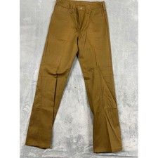 Vintage Maverick Blue Bell Cowboy Cut Pants Brown Twill Deadstock USA Mens 30x30