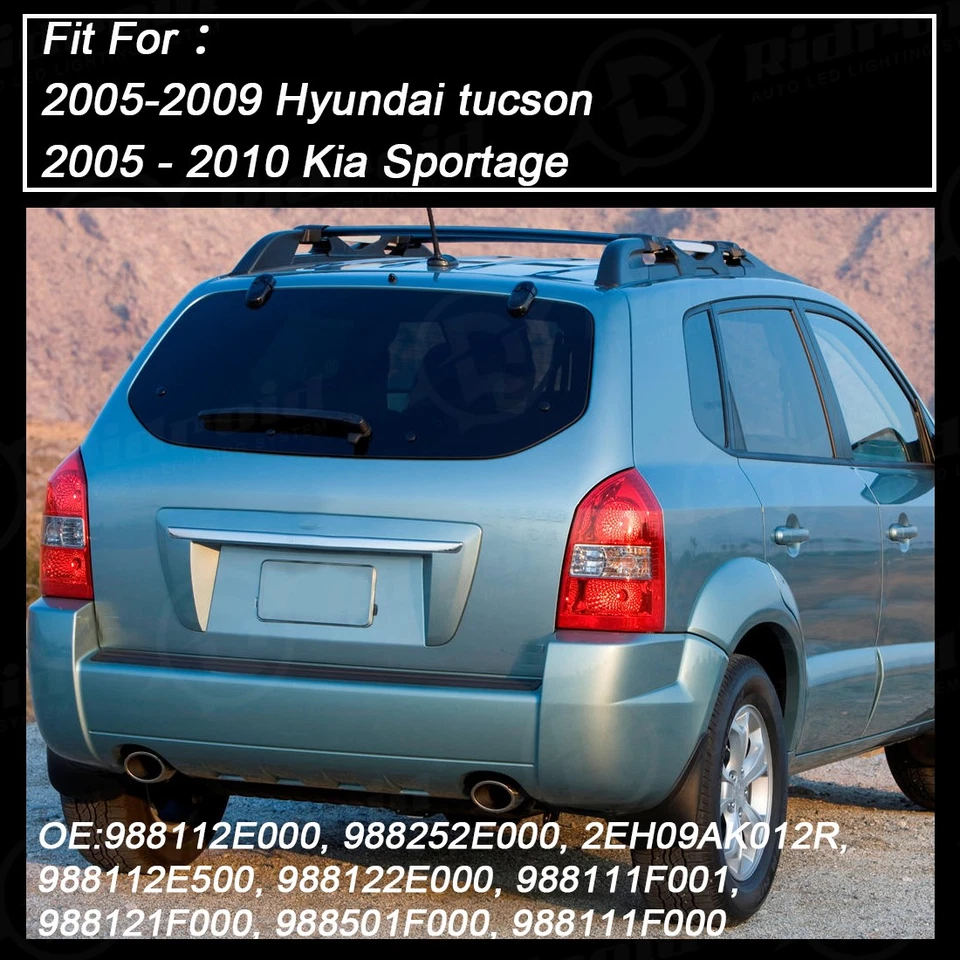 Rear Windshield Wiper Arm & Blade For Hyundai Tucson 2005 2006 2007 2008 2009 - Image 2 of 4