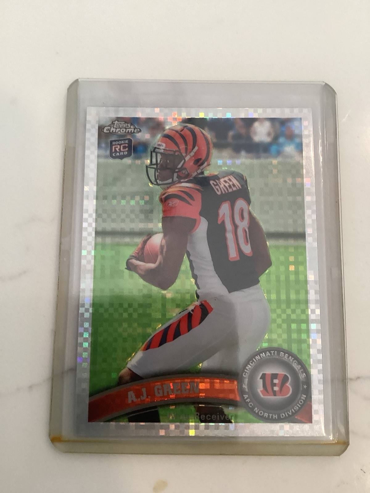 2011 Topps Chrome - A.J. Green #150 X-Fractor (RC)