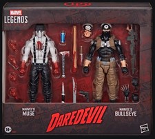 PRESALE Marvel Legends Series BULLSEYE & MUSE 2 PACK Daredevil    SHIPS EARLY JUNE