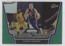 2021 Panini Prizm WNBA Widescreen Green Prizm Diana Taurasi #9 00zd
