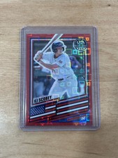 2026 Panini Kj Scobey USA Stars & Striipes Baseball Prizm Red Pandora /39