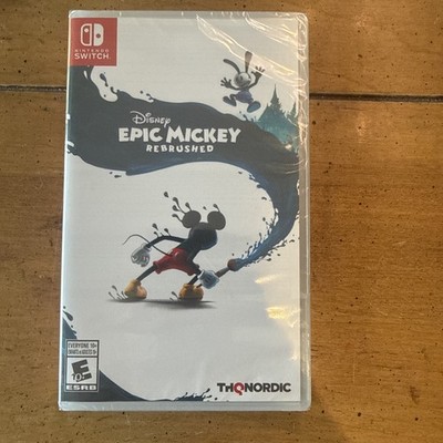 DISNEY EPIC MICKEY REBRUSHED NINTENDO SWITCH NEW FACTORY SEALED Free Ship