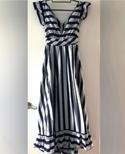 BHLDN Adley   Flutter- Sleeve A-Line  Taffeta Maxi Dress Size XS