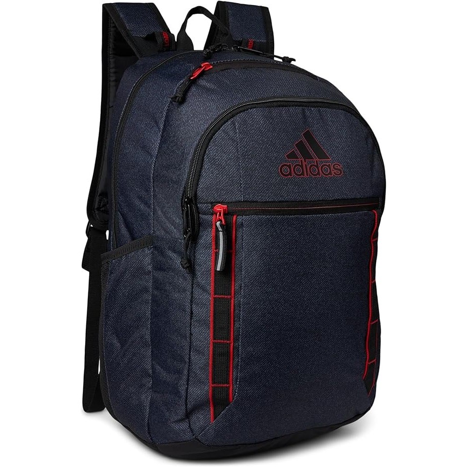 Adidas Mens Excel 7 Backpack Laptop Bag Travel Twill Black Better