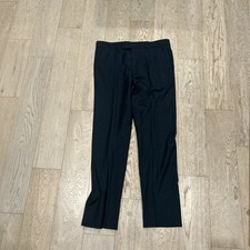 Gucci Mens Size 36 36x30 Green Wool Uniform Dress Pants 