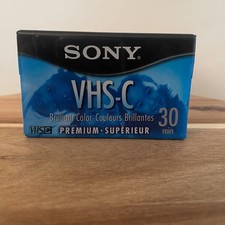Sony VHS C TC-30VHGL Premium Camcorder Video Cassette Sealed NEW