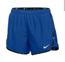 Nike Women's Dri-Fit Tempo Blue Running Shorts 849585-499 Size XL